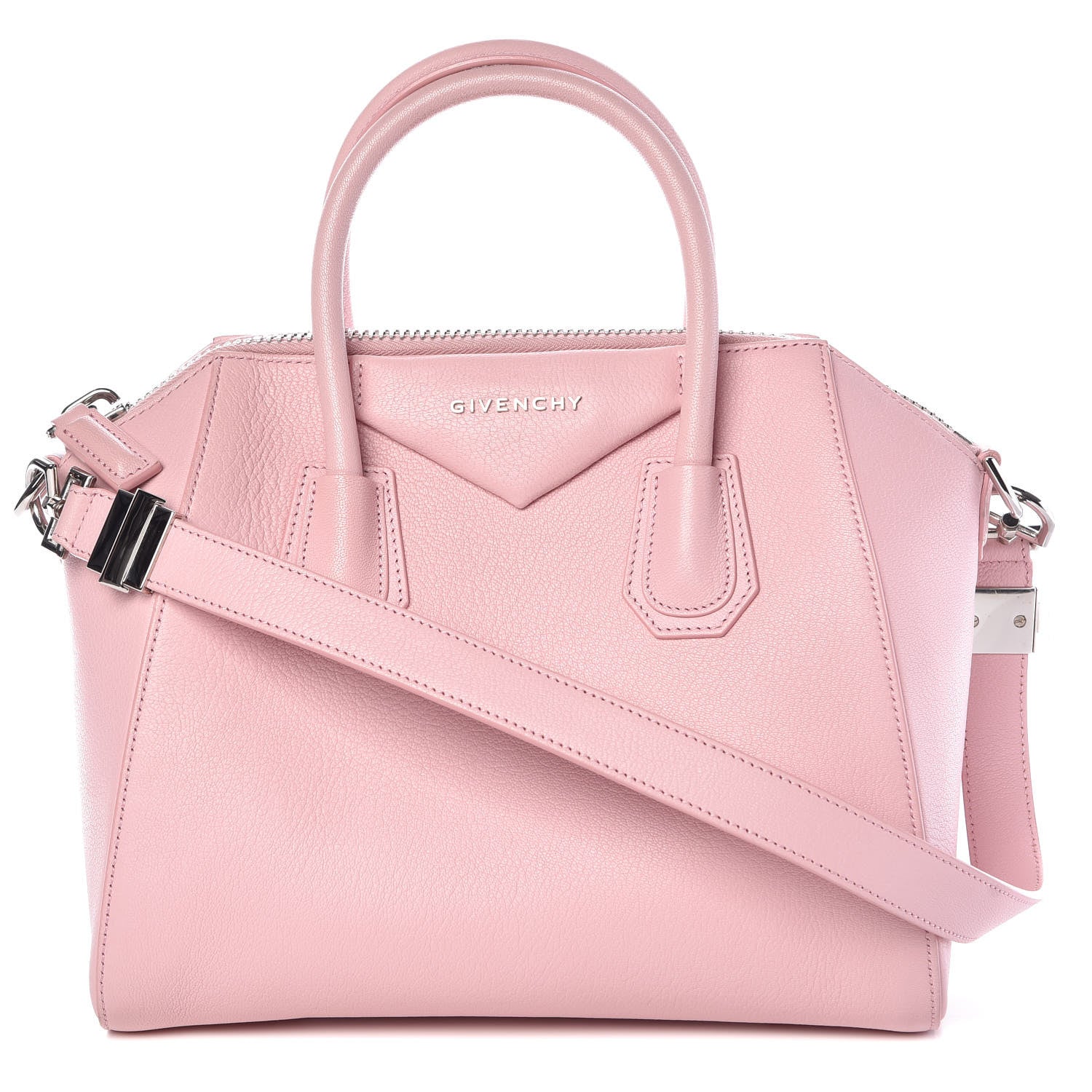 Givenchy Sugar Goatskin Small Antigona Bright Pink 1 of 10