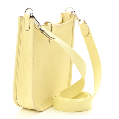Hermes Taurillon Clemence Evelyne TPM Jaune Milton 3 of 11