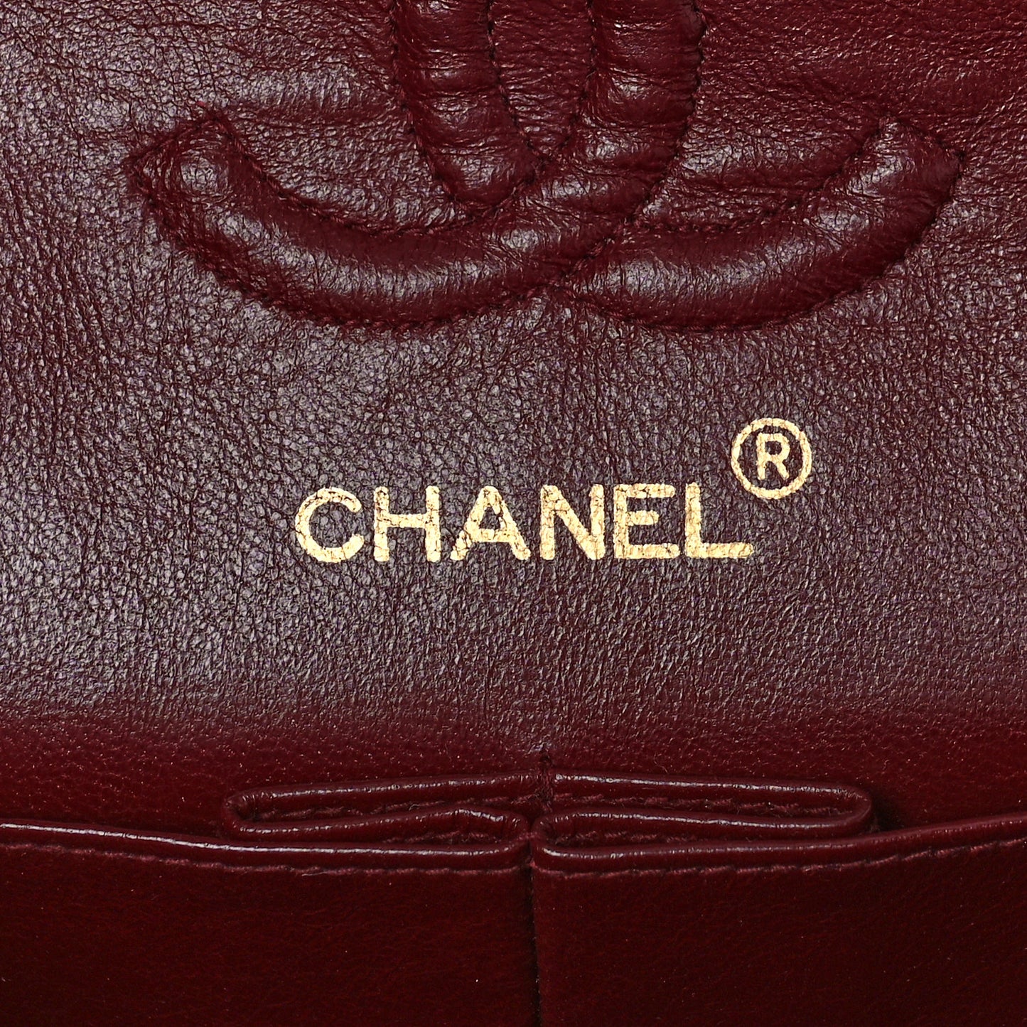 Lambskin Quilted Small Double Flap Black