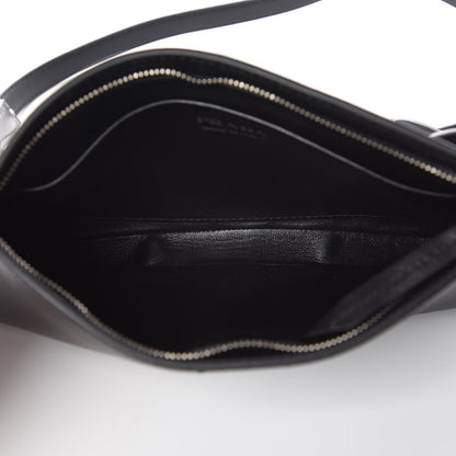Prada City Calfskin Sidonie Crossbody Bag Black 7 of 8