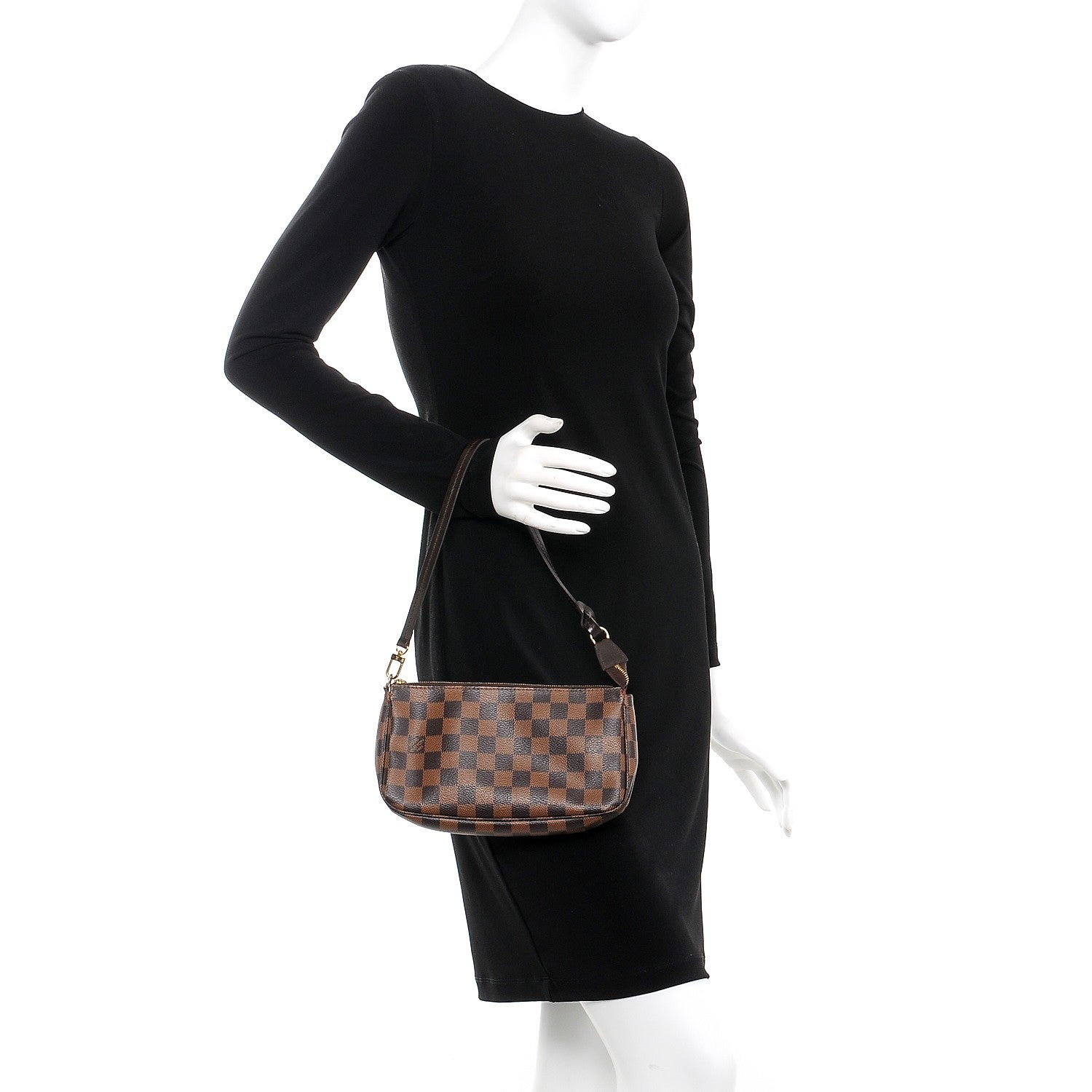 Louis Vuitton Damier Ebene Pochette Accessories NM 2 of 7