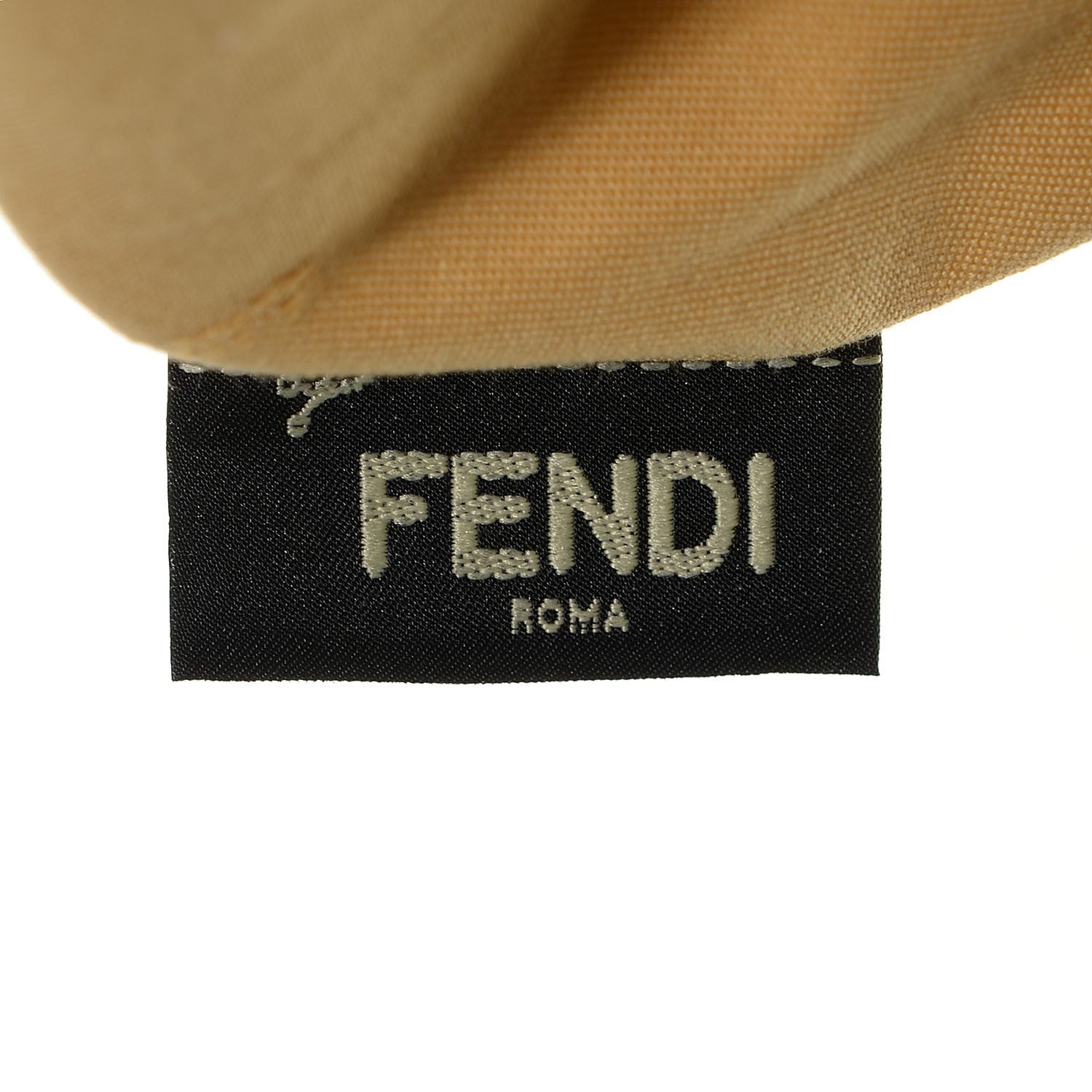 Fendi Vitello Elite Cuoio Monster Buggies Medium Roll Tote Emerald Black Multicolor Yellow 8 of 9