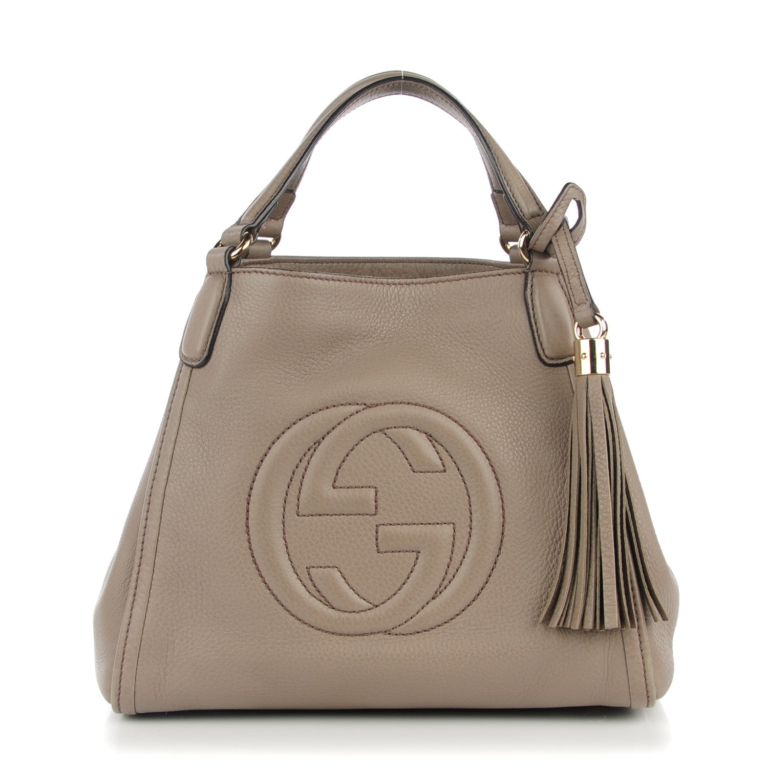 Gucci Cellarius Calfskin Small Soho Shoulder Bag New Fango 1 of 7