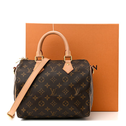 Louis Vuitton Monogram Speedy Bandouliere 25 10 of 10