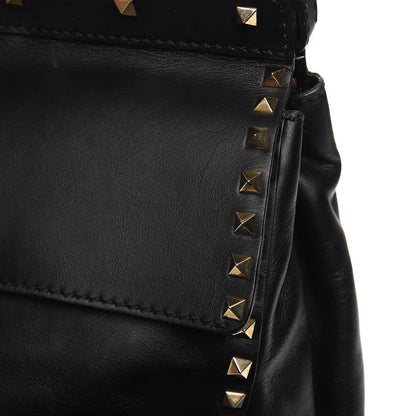 Valentino Garavani Nappa Rockstud Frame Handle Bag Black 10 of 12