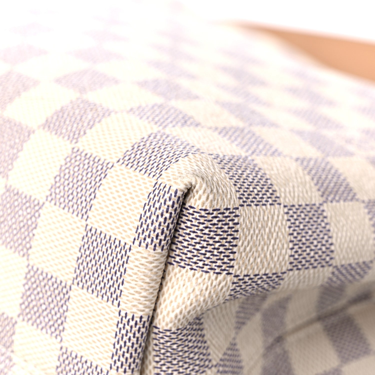 Louis Vuitton Damier Azur Graceful MM Rose Ballerine 10 of 14