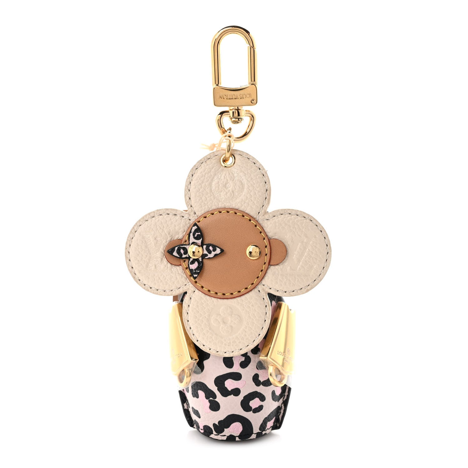 Louis Vuitton Monogram Wild At Heart Vivienne Bag Charm Key Holder 1 of 4