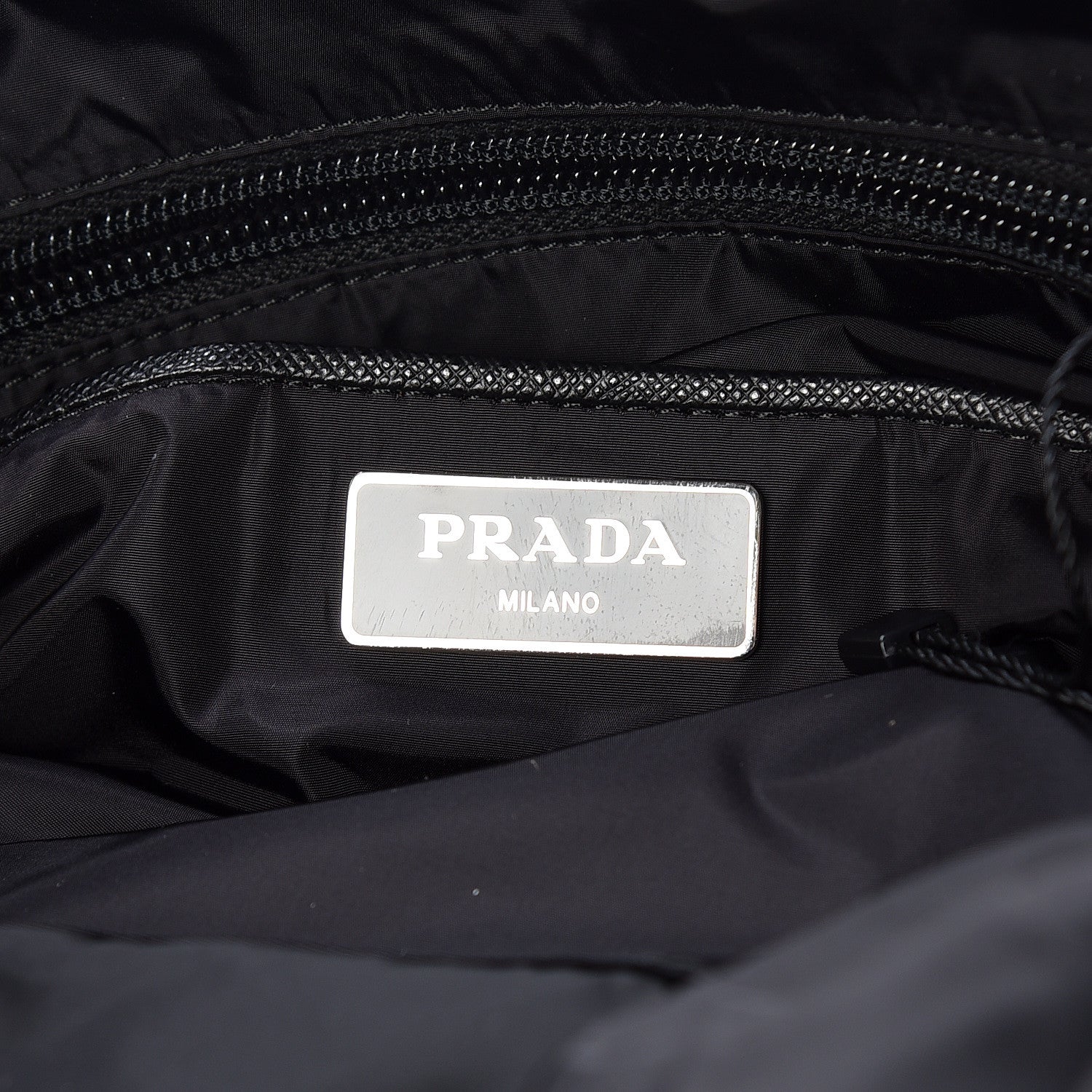 Prada Tessuto Nylon Saffiano Leopard Print Tote Mimetico 7 of 10