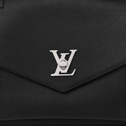 Louis Vuitton Soft Calfskin My Lockme Top Handle Black 7 of 11