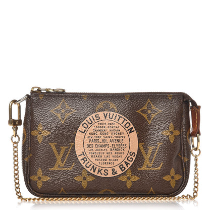 Louis Vuitton Monogram Complice Trunks and Bags Mini Pochette Accessories Beige 1 of 7