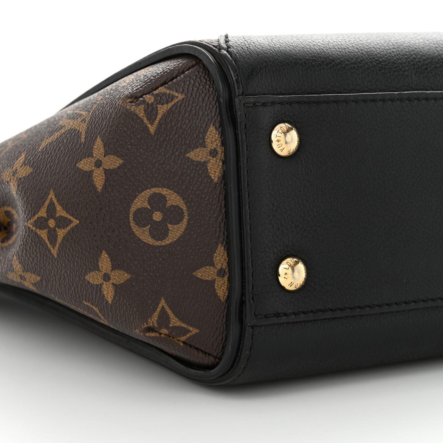 Louis Vuitton Calfskin Monogram Kimono Tote PM Black 8 of 15
