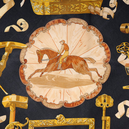 Hermes Silk Copeaux Scarf 90 1 of 5