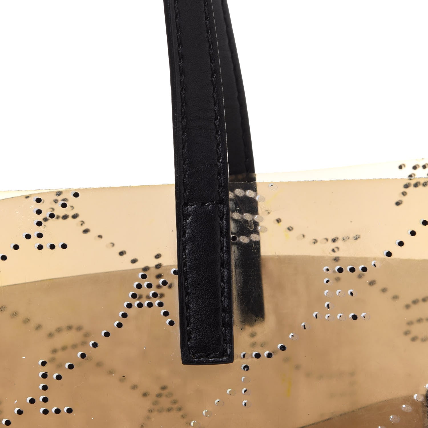 Stella McCartney PVC Monogram Small Tote Black 14 of 15