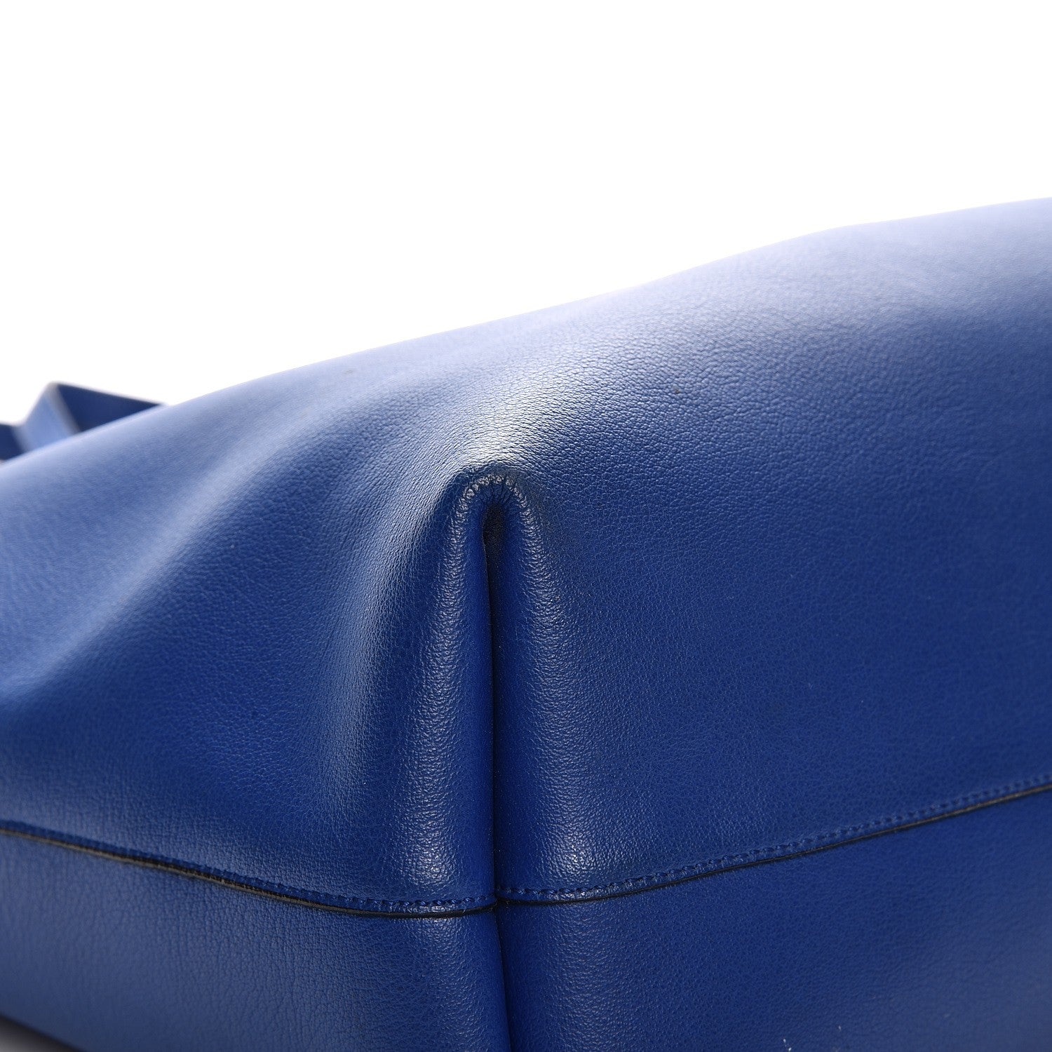 Saint Laurent Calfskin Large Shopping Tote Ultramarine 11 of 14