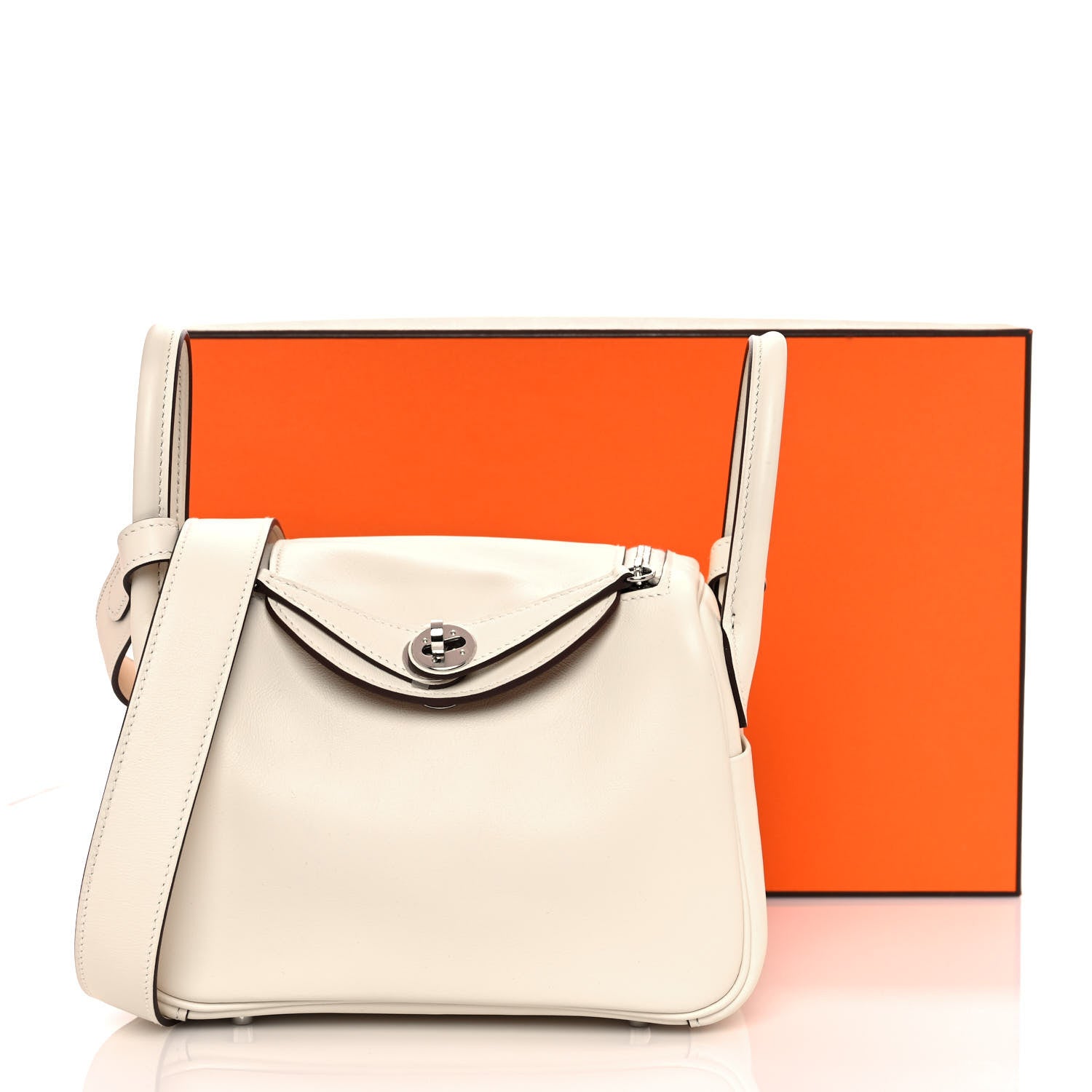 Hermes Swift Verso Mini Lindy 20 Nata Sesame 9 of 9