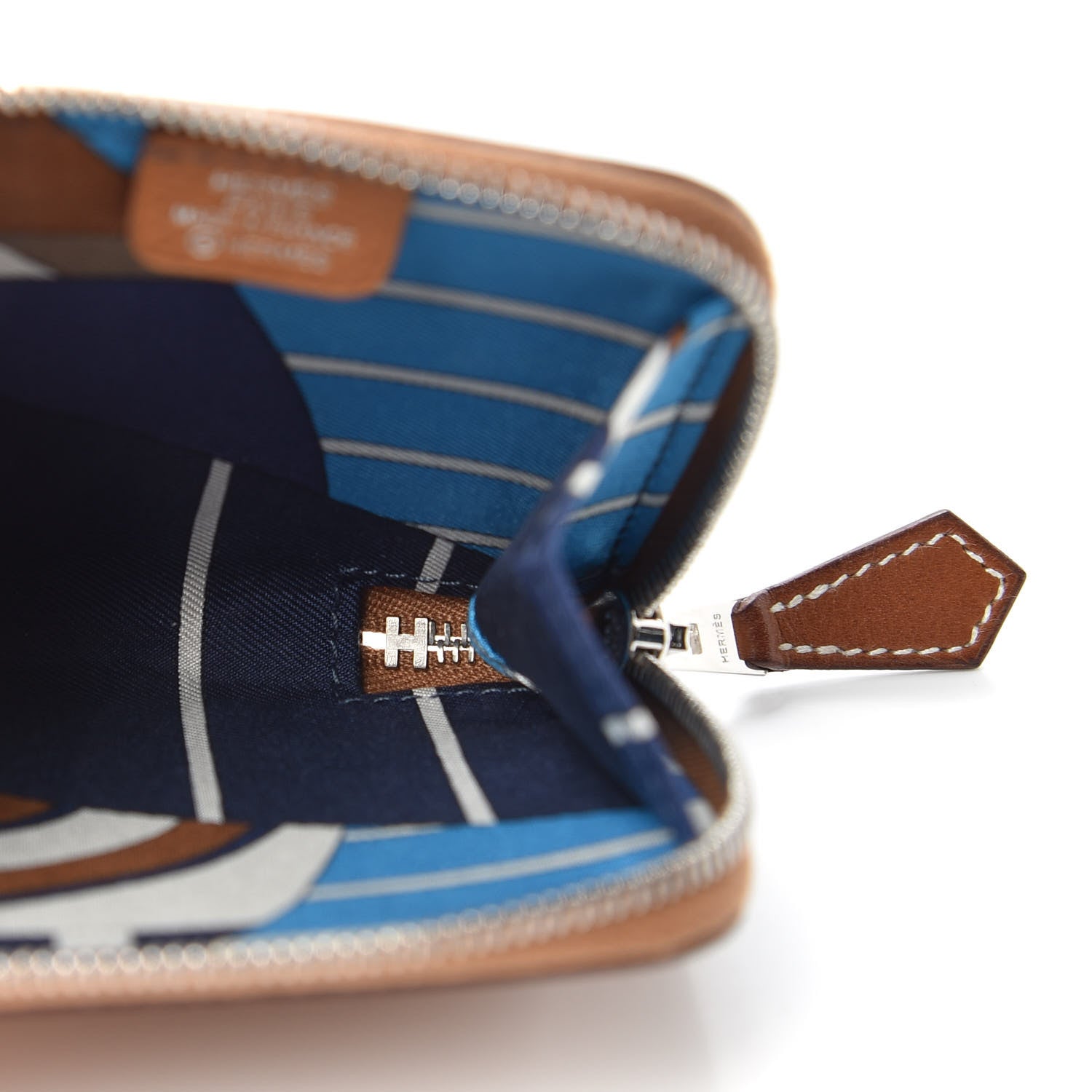 Hermes Epsom Silk'in Coin Purse Gold 5 of 7
