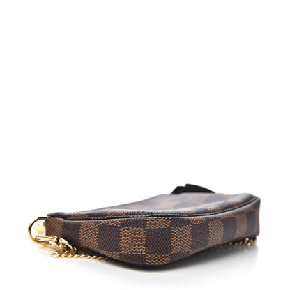 Louis Vuitton Damier Ebene Mini Pochette Accessories 4 of 8