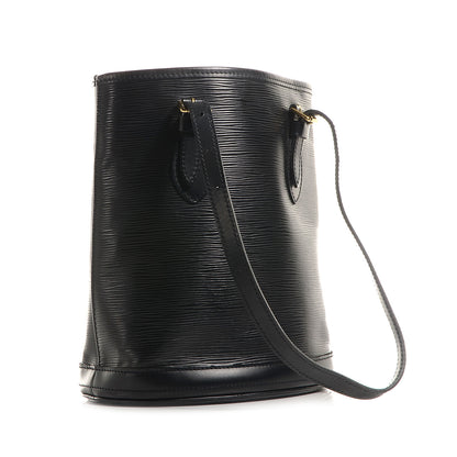 Louis Vuitton Epi Petit Bucket 23 Black 4 of 8