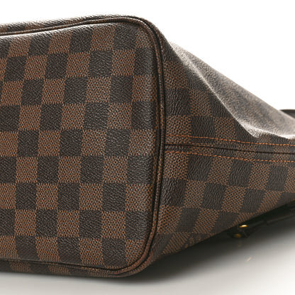 Louis Vuitton Damier Ebene Neo Neverfull MM Rose Ballerine 8 of 16