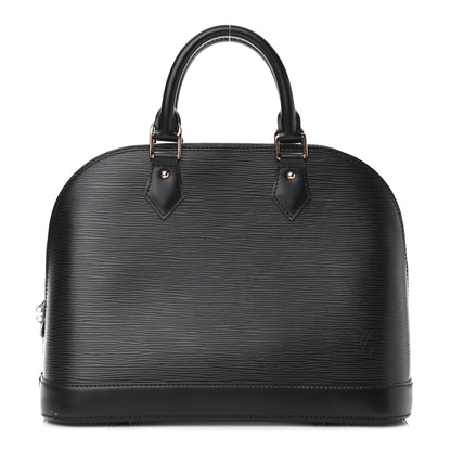 Louis Vuitton Epi Alma MM Black 1 of 10