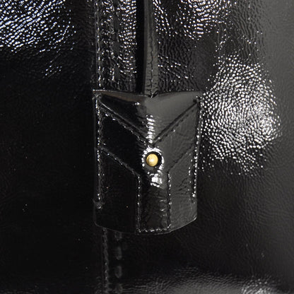 Saint Laurent Patent Leather Oversized Muse Black 8 of 11