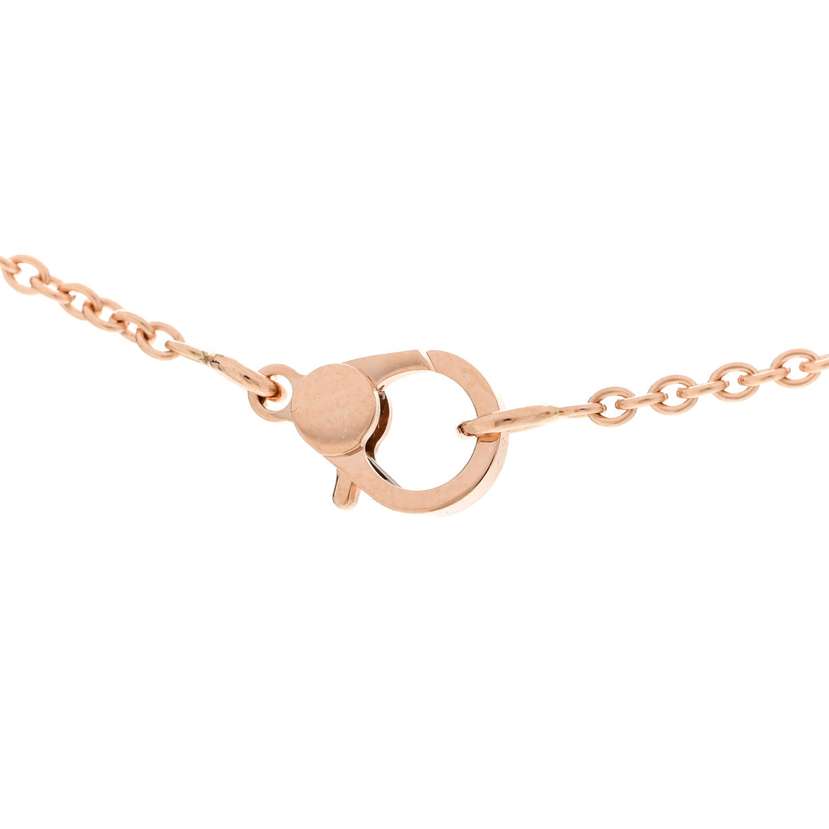 18K Rose Gold Diamond Finesse Pendant Necklace