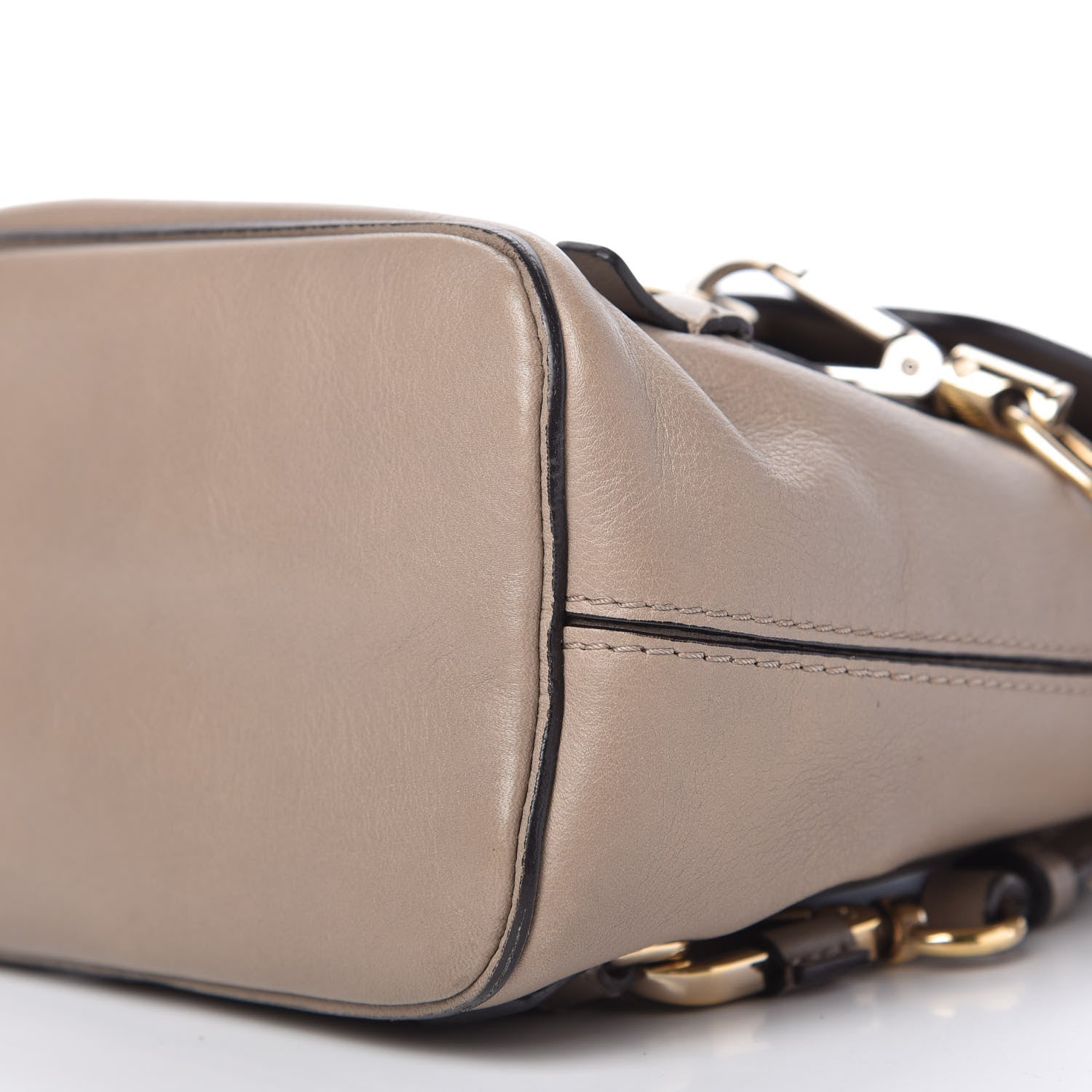 Chloe Suede Calfskin Mini Faye Backpack Motty Grey 7 of 10