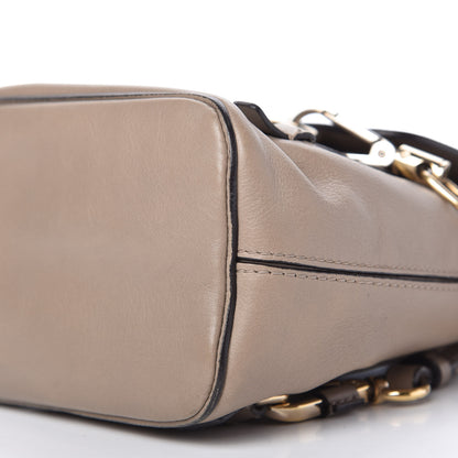 Chloe Suede Calfskin Mini Faye Backpack Motty Grey 7 of 10
