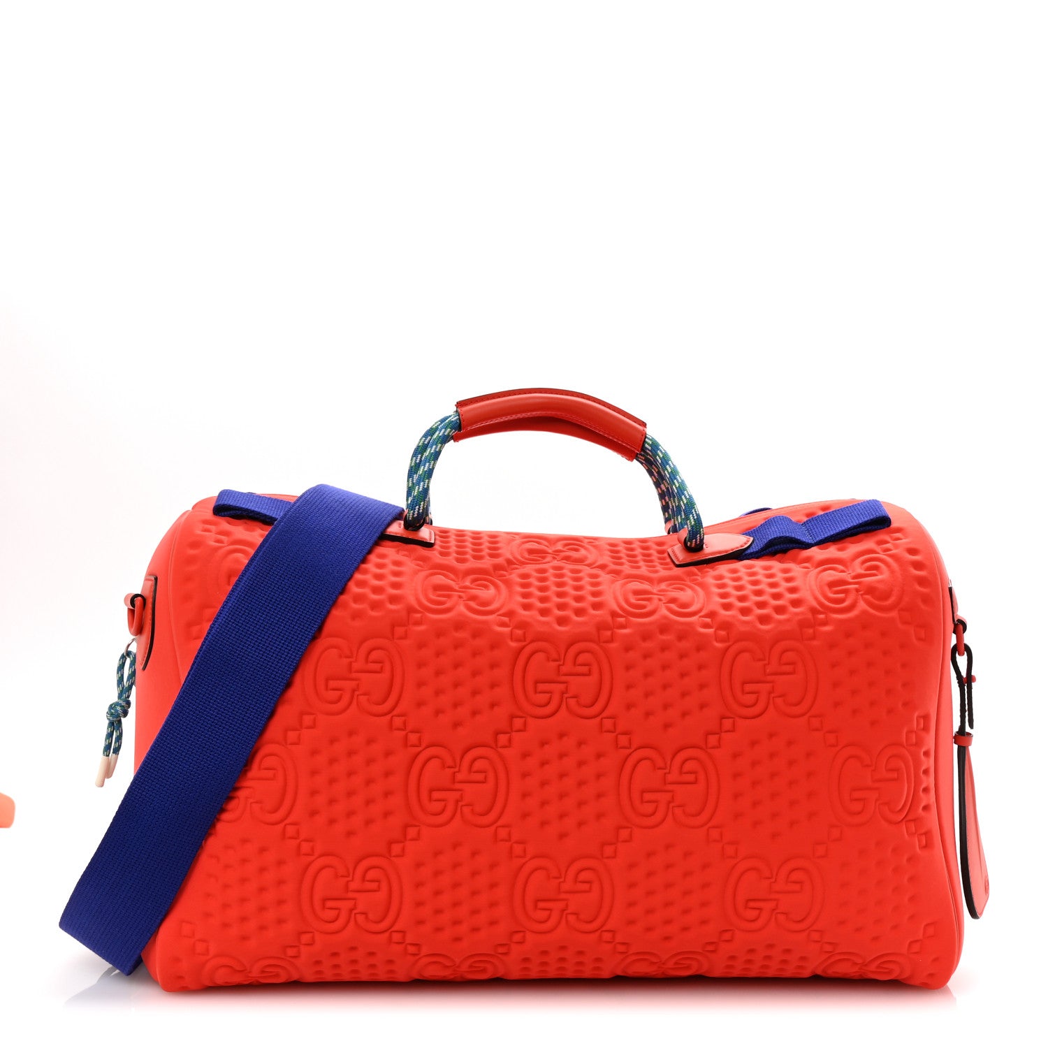 Gucci Monogram Jumbo Fabric Malaga GG Embossed Diver Duffle Bag