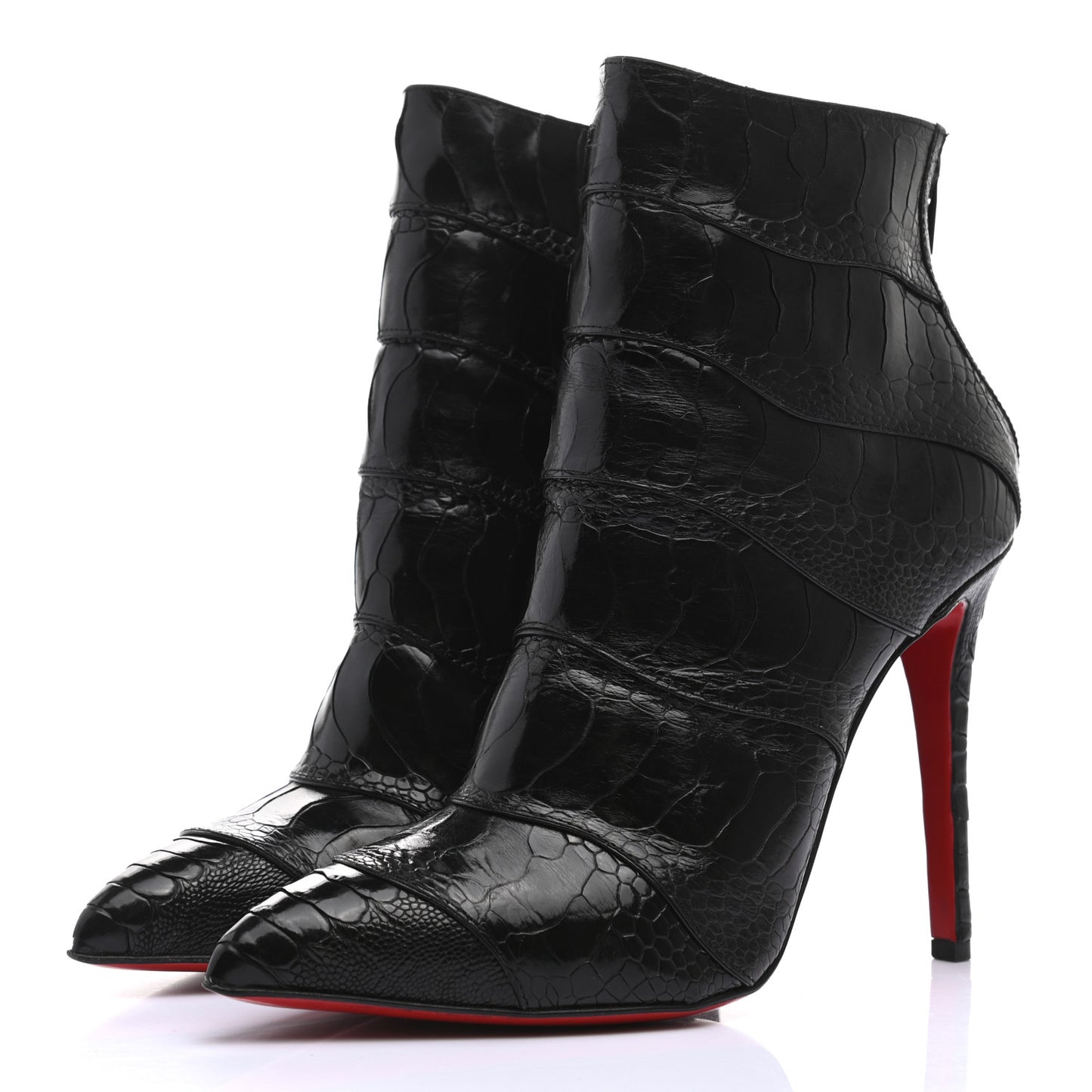 Calfskin Zermadame 120 Booty 40.5 Black