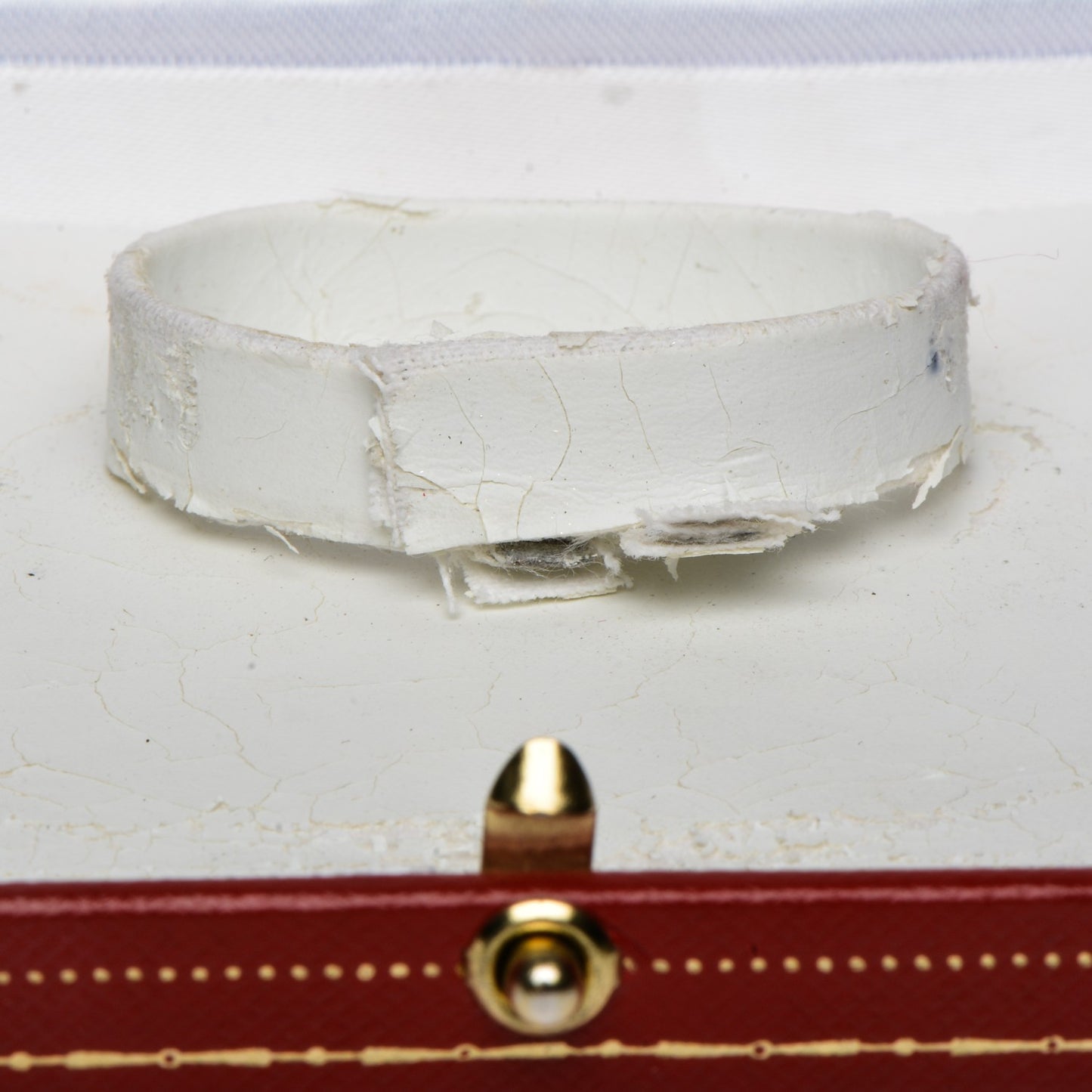 18K White Gold LOVE Bracelet 16