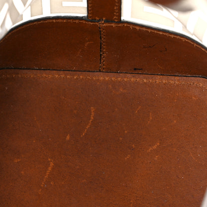 Fendi TPU FF Vitello Aura F is Fendi Grande Mon Tresor Bucket Bag White Cuoio 12 of 19