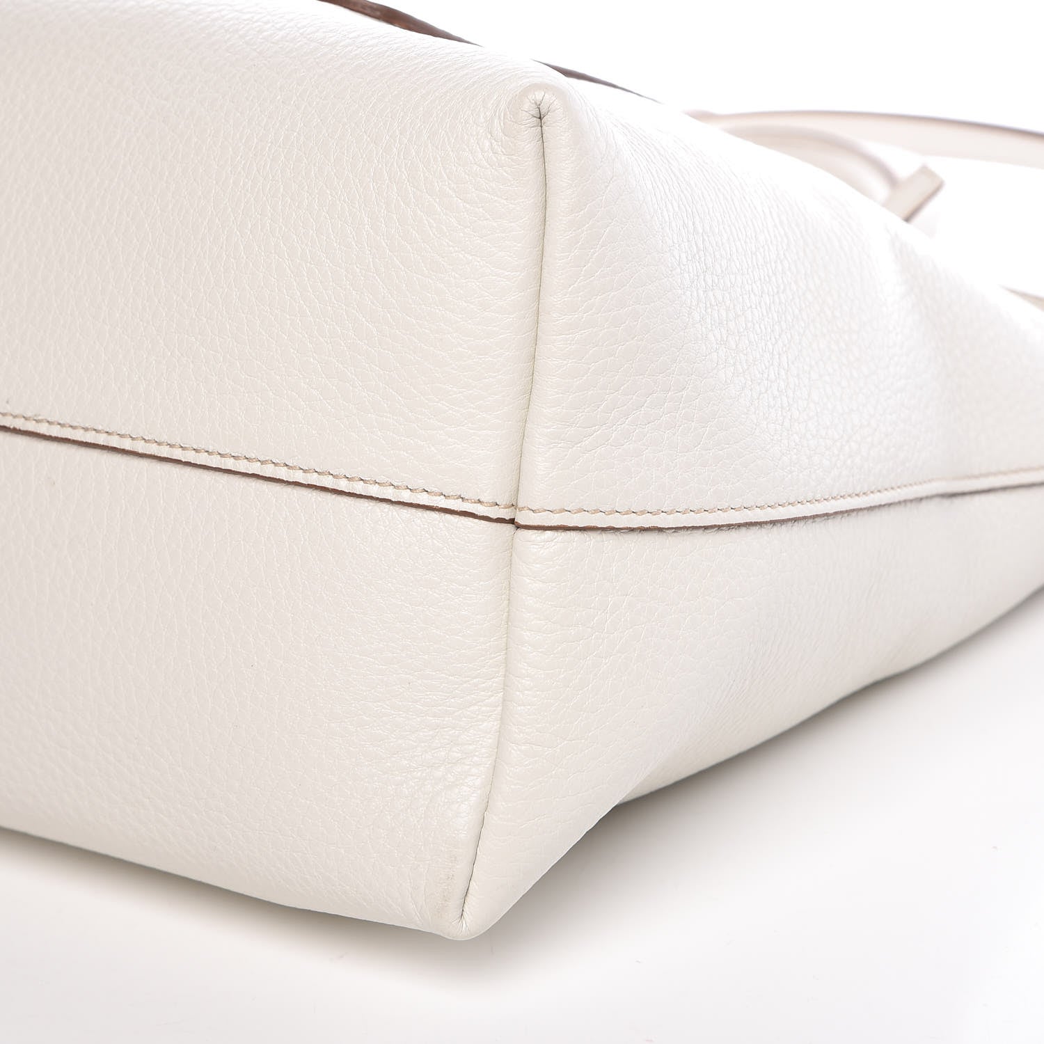 Prada Vitello Daino Top Handle Tote Bianco 10 of 10