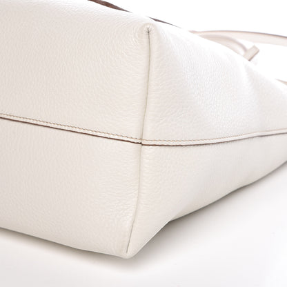 Prada Vitello Daino Top Handle Tote Bianco 10 of 10