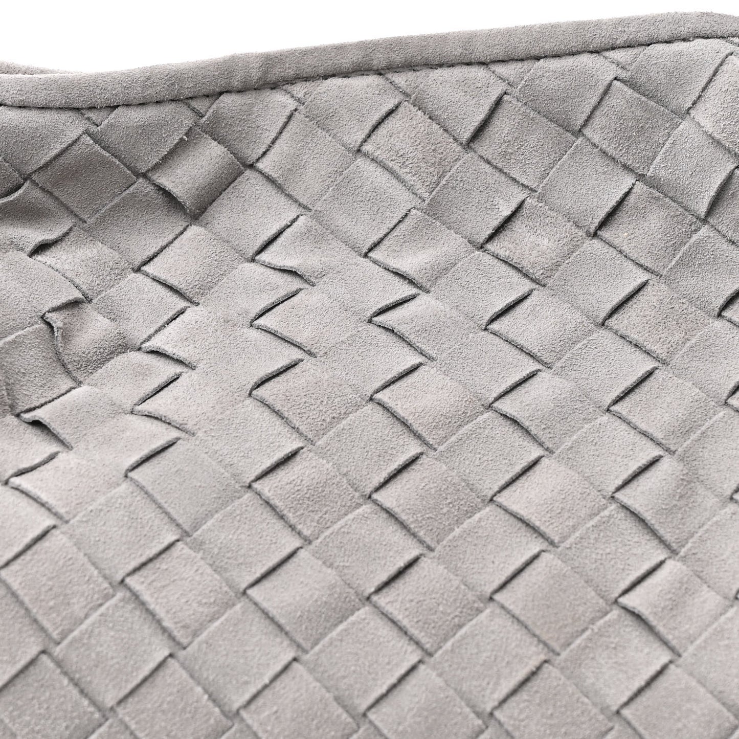 Suede Intrecciato Small Hop Sterling