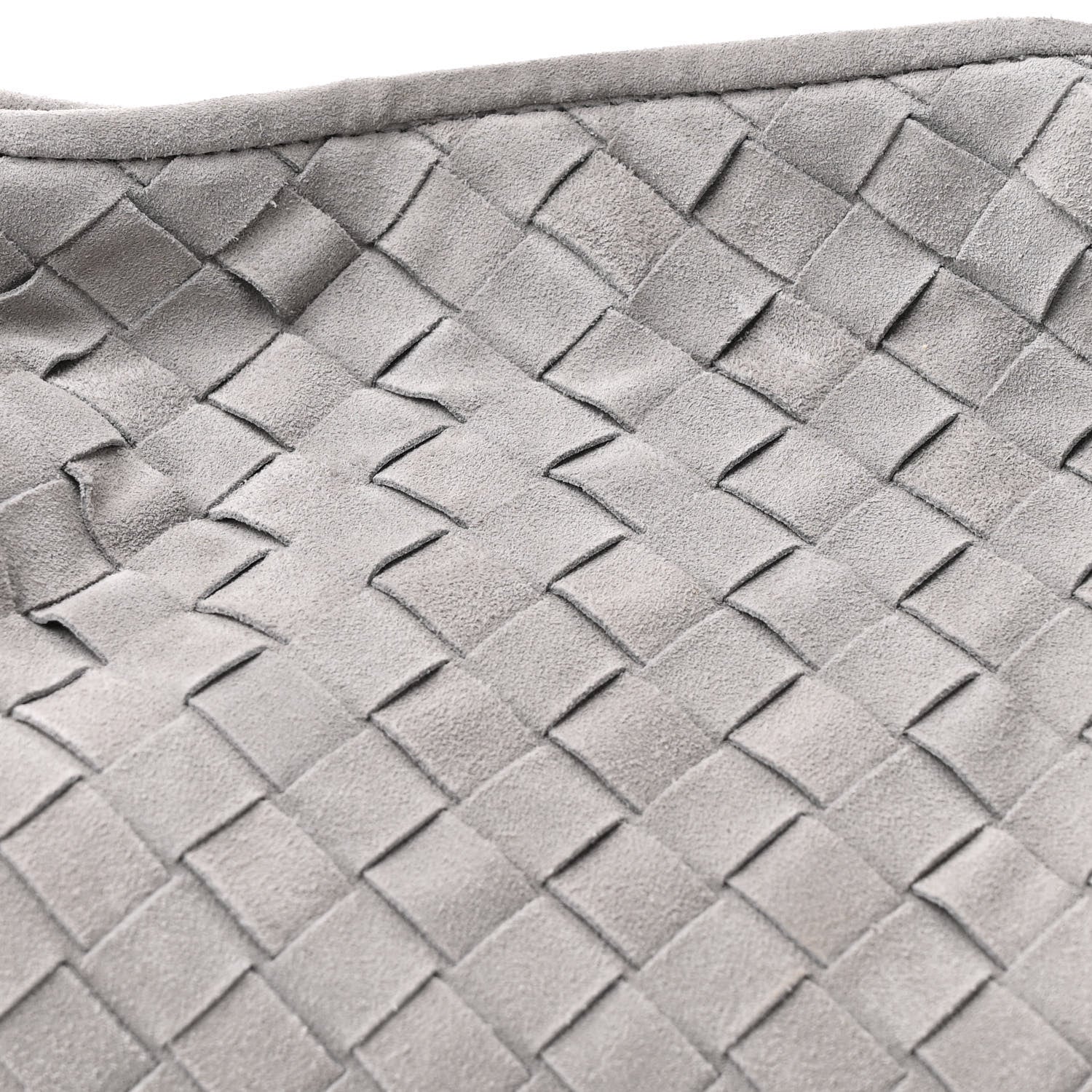 Bottega Veneta Suede Intrecciato Small Hop Sterling 8 of 10