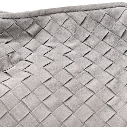 Bottega Veneta Suede Intrecciato Small Hop Sterling 8 of 10