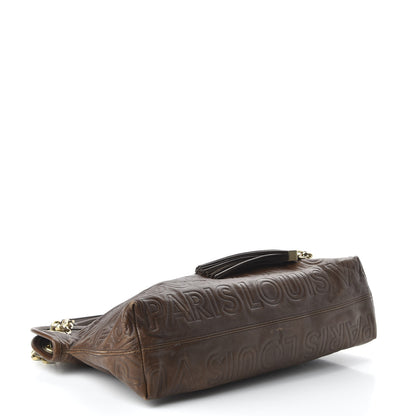 Louis Vuitton Monogram Paris Souple Whisper PM Chocolate 4 of 9