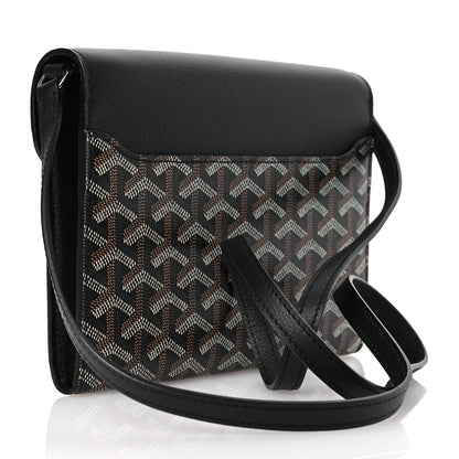 Goyard Goyardine Calfskin Chypre Wallet Pouch Black 3 of 12