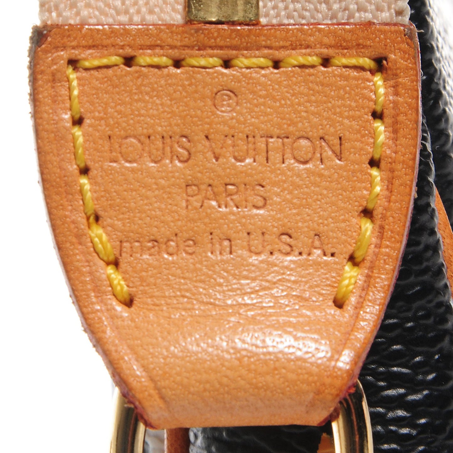 Monogram Multicolor Pochette Accessories Black