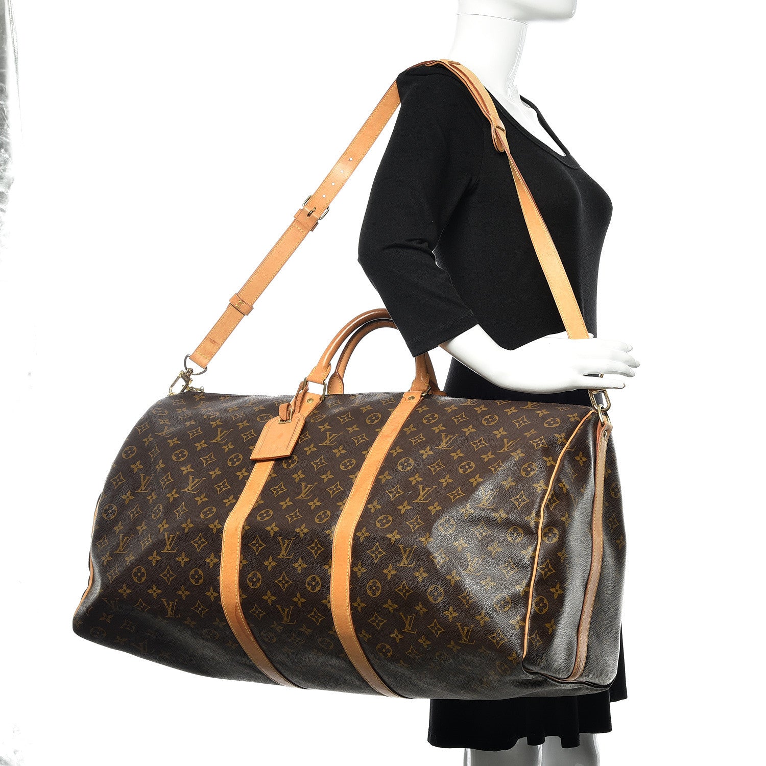 Louis Vuitton Monogram Keepall Bandouliere 60 2 of 16