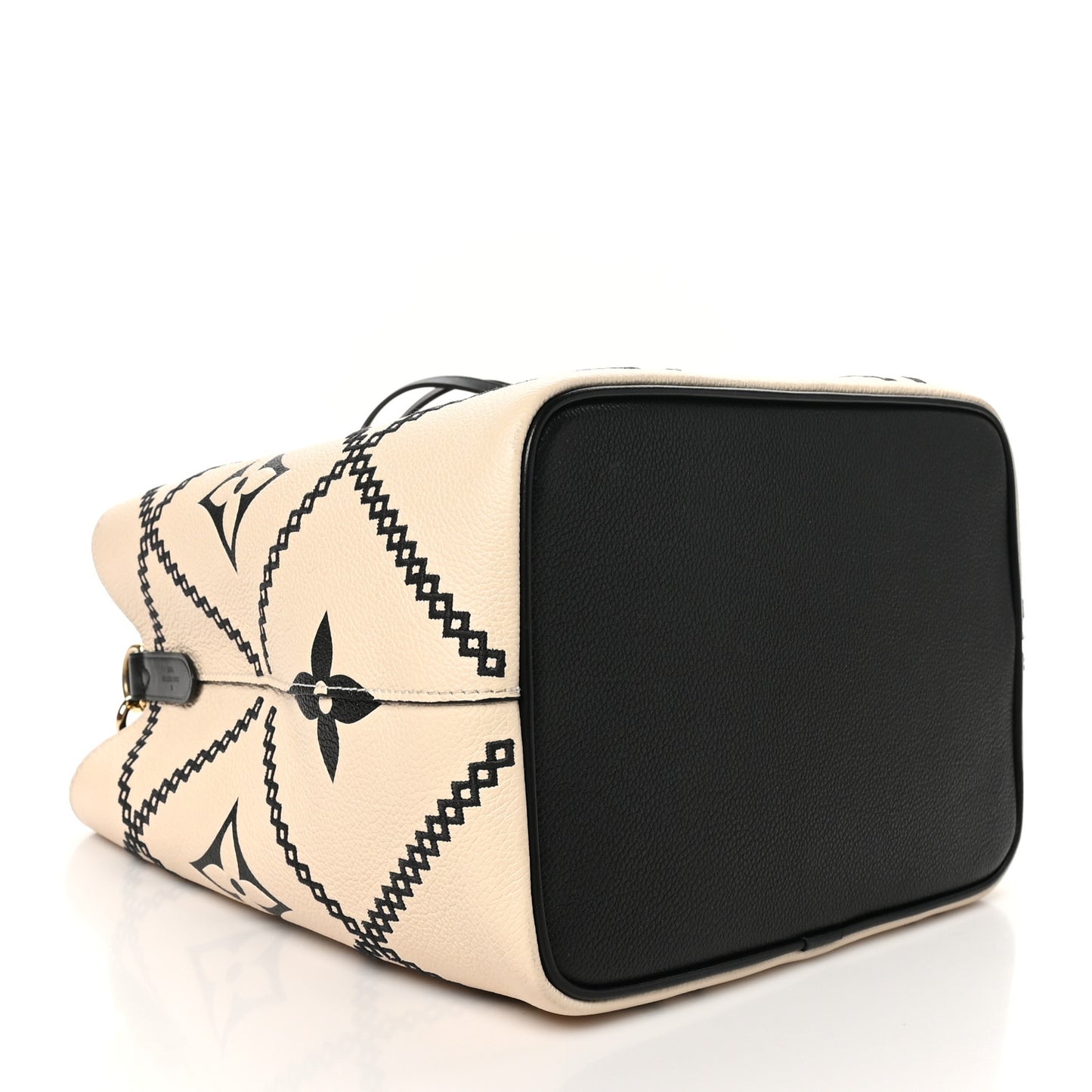 Empreinte Monogram Giant Broderies Neonoe MM Cream Black