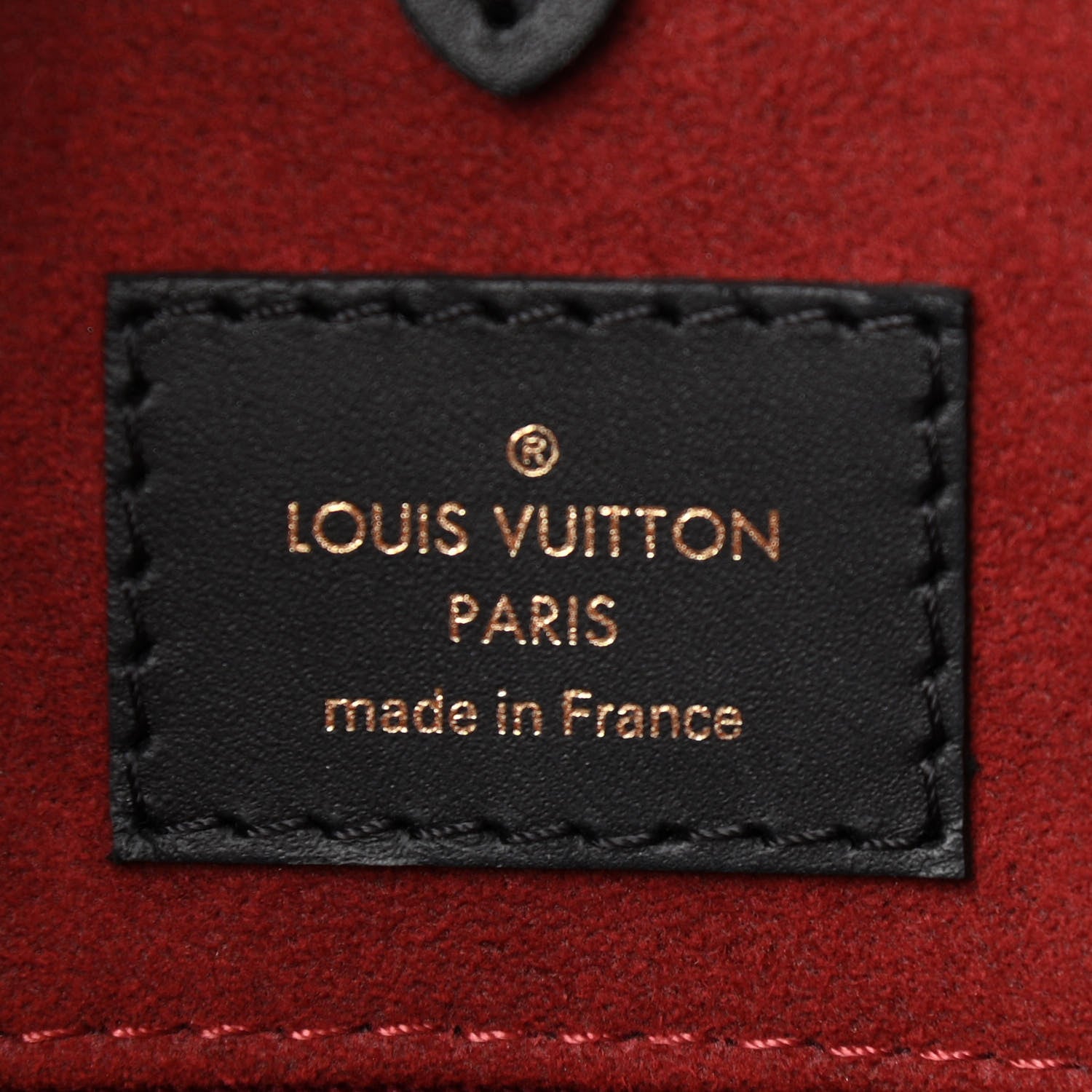 Louis Vuitton Empreinte Monogram Giant Onthego MM Black Beige 6 of 10