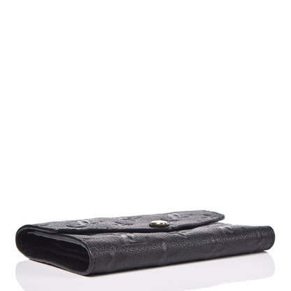 Louis Vuitton Empreinte Compact Curieuse Wallet Black 4 of 7