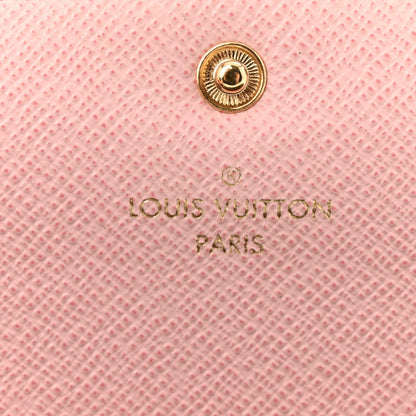 Louis Vuitton Monogram Emilie Wallet Rose Ballerine 6 of 12