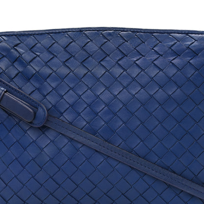 Bottega Veneta Nappa Intrecciato Nodini Crossbody Messenger Blue 9 of 13