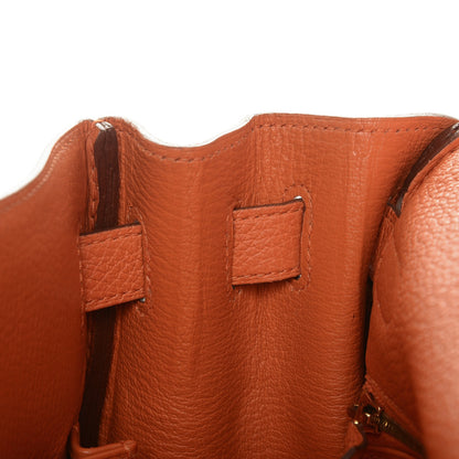 Hermes Togo Kelly Retourne 32 Orange 8 of 24