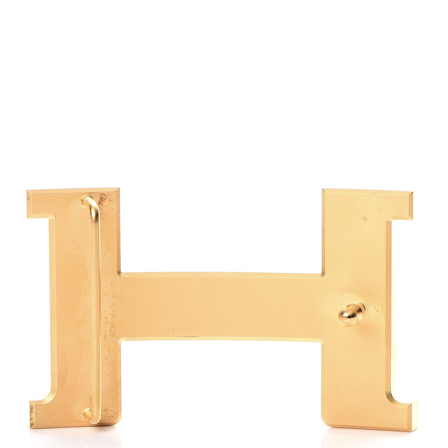 Brushed Gold 42mm Constance 2 H Belt Buckle