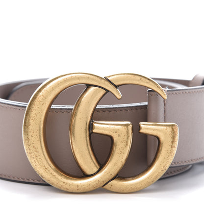 Gucci Calfskin Double G 40mm Belt 75 30 Porcelain Rose 3 of 8