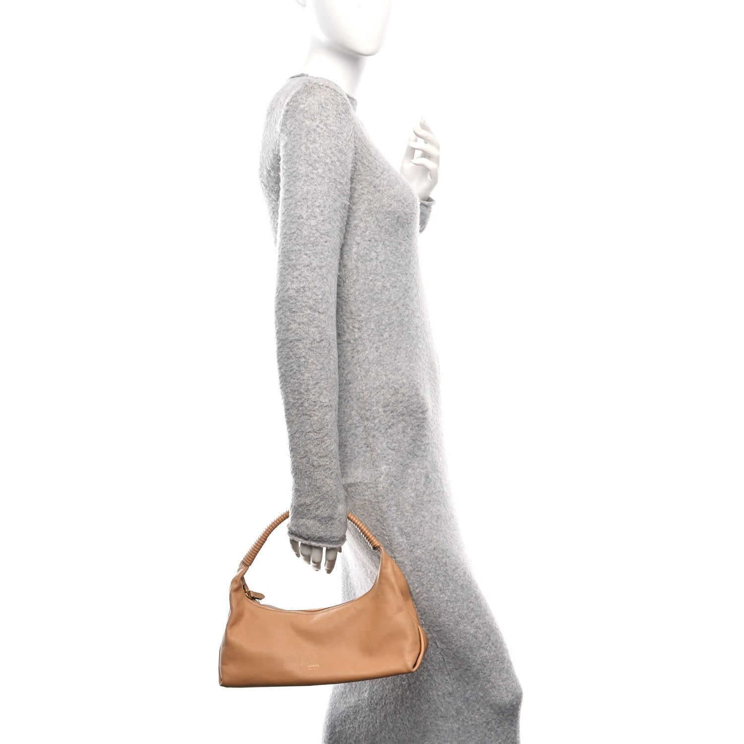 Khaite Calfskin Remi Hobo Tan 2 of 9